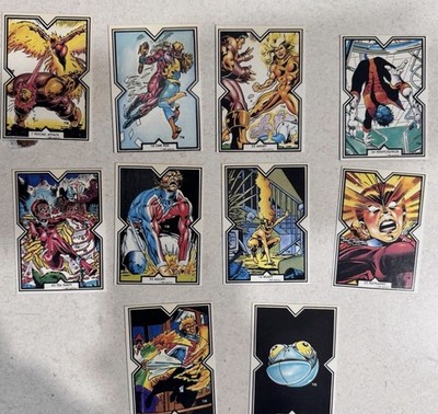 Excalibur Lot of 10 Deluxe X-Men Fine 1989 Marvel Comics