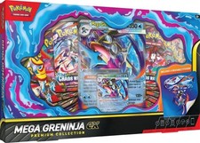 Pokemon Mega Greninja EX Premium Collection 8 packs promo New Sealed