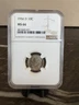 1956-D 10c Roosevelt Silver Dime NGC MS66