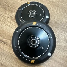 2 Pack UrbanArtt 110mm x 24mm Pro Scooter Wheels Hollow Core Copper - NEW A3