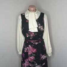 Vintage Y2K Floral Baby Doll Dress Size 10/M