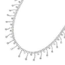 1Yard Rhinestone Fringe Trim ,Crystal Rhinestone Tassels for DIY Crafts