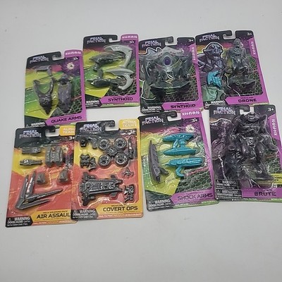 Final Faction Alpha Team 1 Lot of 8Action Figures and Accessories Brand New