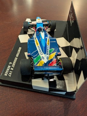 F1 RENAULT Benetton B197 # G.Berger 1997 1/43 MINICHAMPS