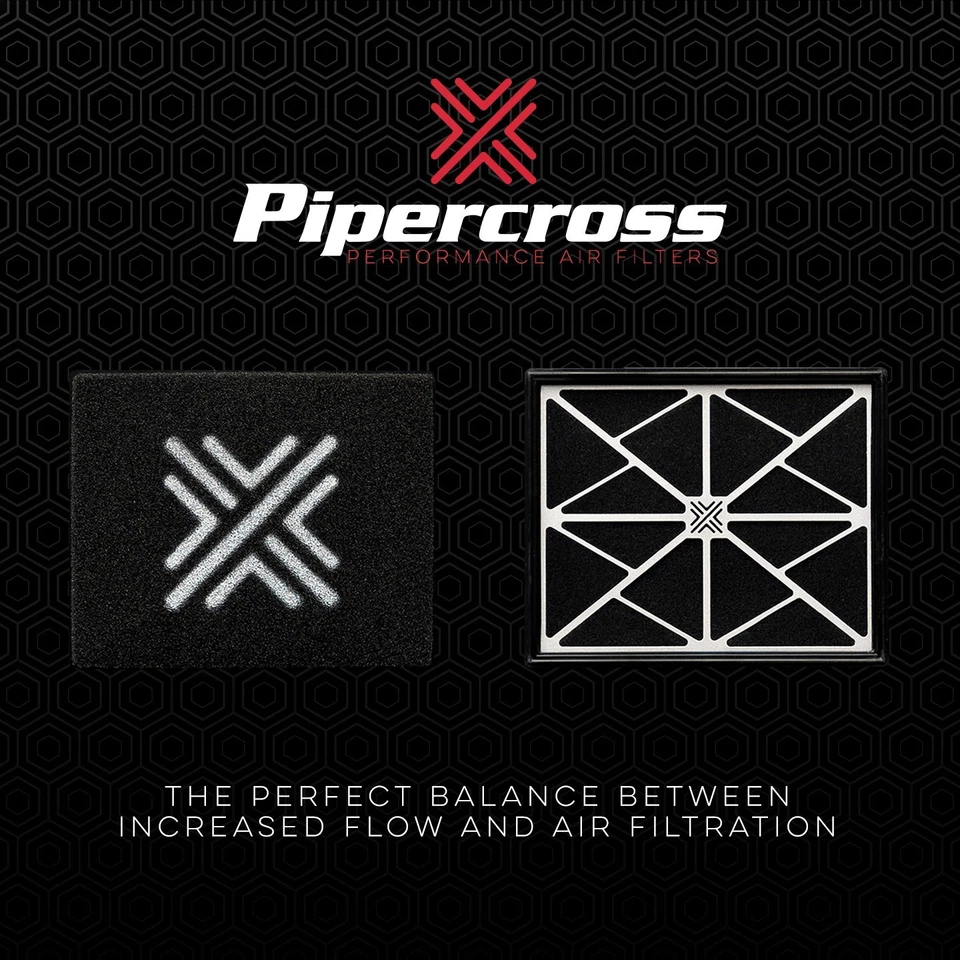 Filtro de aire rectangular Pipercross Panel Plus Performance PP2062PLUS Foto 3 de 4