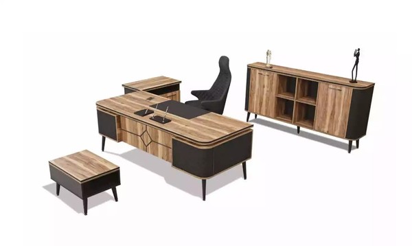 BüRoschrank Braun Arbeitzimmer BüRo Office MöBel Schrank Regal Designer-image