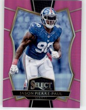 2016 Panini Select National Convention Pink Prizm Jason Pierre-Paul #121 /15 NYG