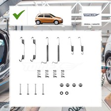 Tomex Brakes Zubehörsatz, Bremsbacken OPEL CORSA C (X01) 1.0 (F08, F68)