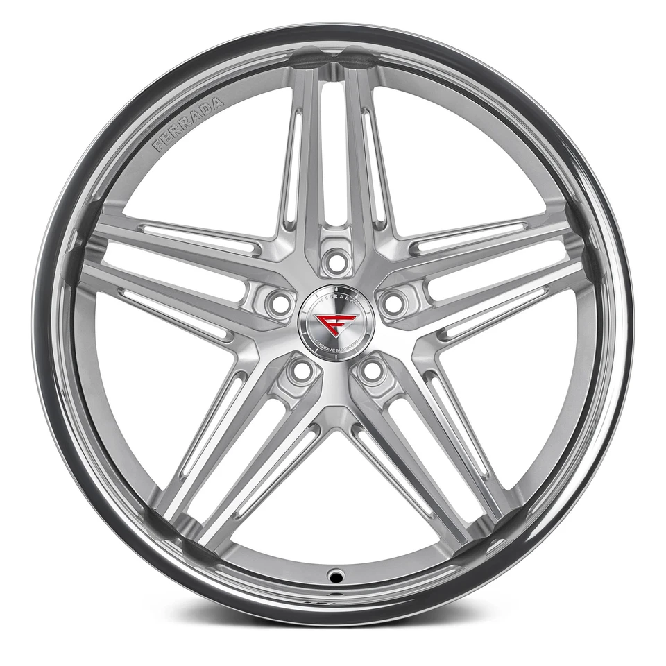 Ferrada CM1 Wheel 22x10.5 (28, 5x112, 66.56) Silver Single Rim Foto 2 de 4