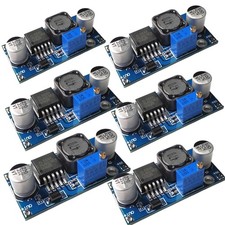 6PCS XL6009 Booster Step Up DC to DC Boost Converter Circuit Board, Input 3V-...