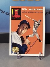2001 Topps Archives Ted Williams #25 Topps 1954  #1 HOF