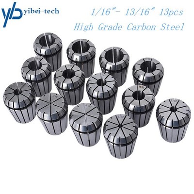 13Pcs Spring Collet ER32 Set 1/16''-13/16'' CNC Super Precision Milling Tool