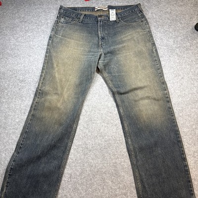 Levi's Signature Men's Jeans  36X34,  Straight Leg Regular Fit Denim Dark Wash