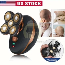 Electric Hair Remover Shavers Bald Head Razor Smooth Skull Cord Cordless Wet Dry