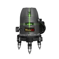 (Outdoor Superbright) 5 Lines Outdoor Green Laser Level 360 Self Leveling Pre...