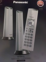 Panasonic KX-TGK222 Digital Cordless Answering System 2 Handsets New Open Box