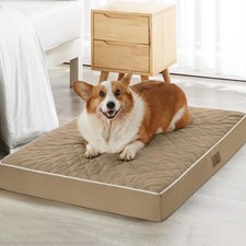 Orthopedic XXL Waterproof Dog Bed Extra Large Quilted Removable Washable Cover