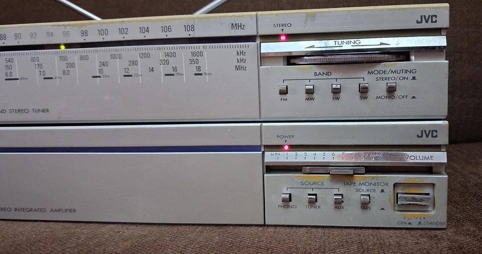 JVC PC-5 AMPLIFICATORE + SINTONIZZATORE RADIO FM VINTAGE *¹ - Imagen 2 de 4