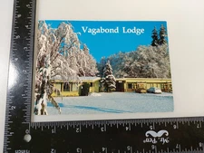 Vagabond Motel Hood River Oregon Roadside Chrome Postcard