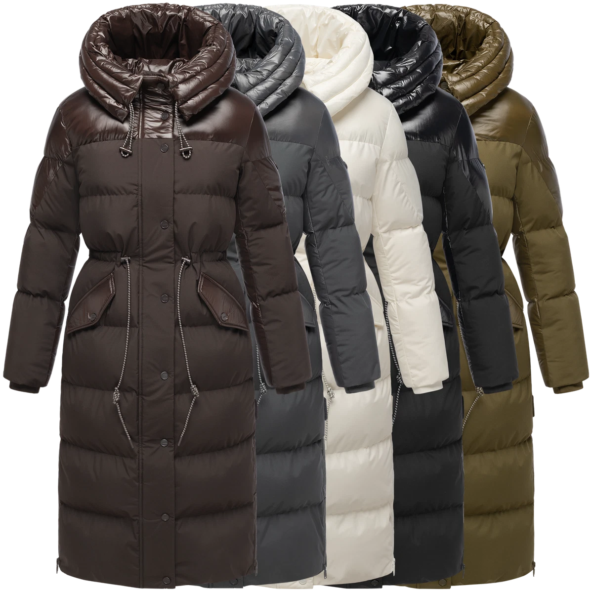 Navahoo Giacca Invernale Donna Con Cappuccio Eissturm 14 - Antivento, Impermeabile, Taglie S-3XL