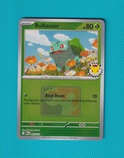 Bulbasaur Pokemon Day 2026 Stamped Play! League Promo 001/132 30th Stamp