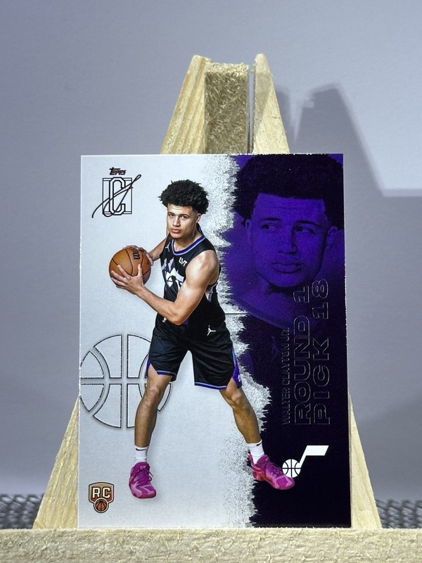 2025-26 Topps Signature Class Walter Clayton Jr. #114 Rookie Jazz