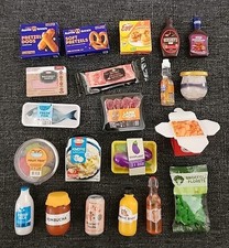 Ultra Rare Mini Brands MINI MINIS Food Lot  Fill The Fridge Exclusive Olipop