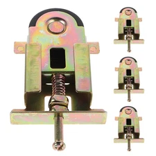 4pcs Heavy Duty Sliding Door Wheels Metal Rollers Replacement For Closet Cabinet