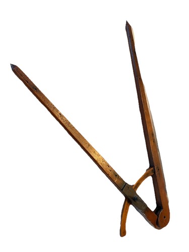 Antique Large Size Wood Compass Great Wall Hanging Antique Decor - 第 8/16 張圖片