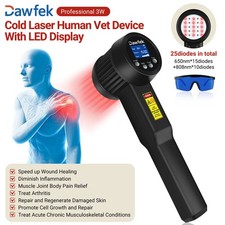 3W Lower Level Laser Therapy Device Pain Relief for Neck Shoulder Back Pain DA
