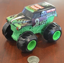 SPIN MASTER MONSTER JAM GRAVE DIGGER SPIN RIPPERS 1:43 TRUCK HOT WHEELS READ DES