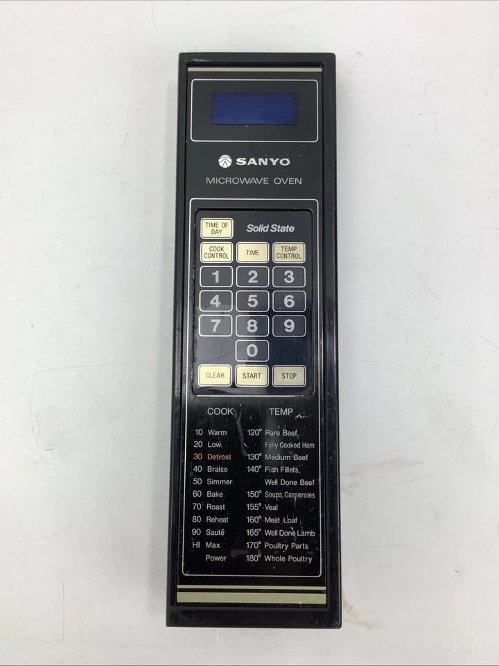 Panel Horno Microondas Sanyo Original EM2521A con Placa de Control Envío Gratis Foto 2 de 4