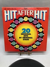 Hit After Hit Vintage Vinyl Compilation LP 1976 Ronco Record R-2080