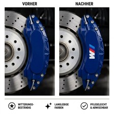 6x M Bremssattel Wei� Aufkleber F�r BMW Alle Modelle X Reihe M Reihe F Reihe Neu