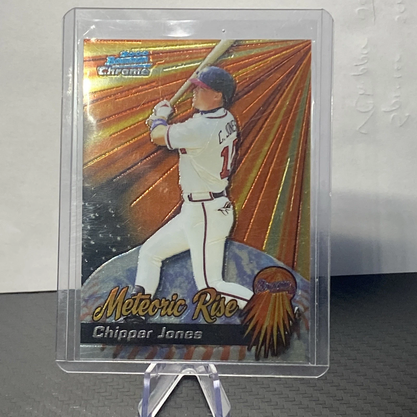 Chipper Jones trading card
