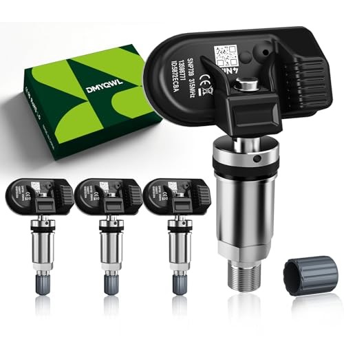 Pre-Programmed TPMS Sensors 315Mhz Compatible with Chevy Silverado (07 ...