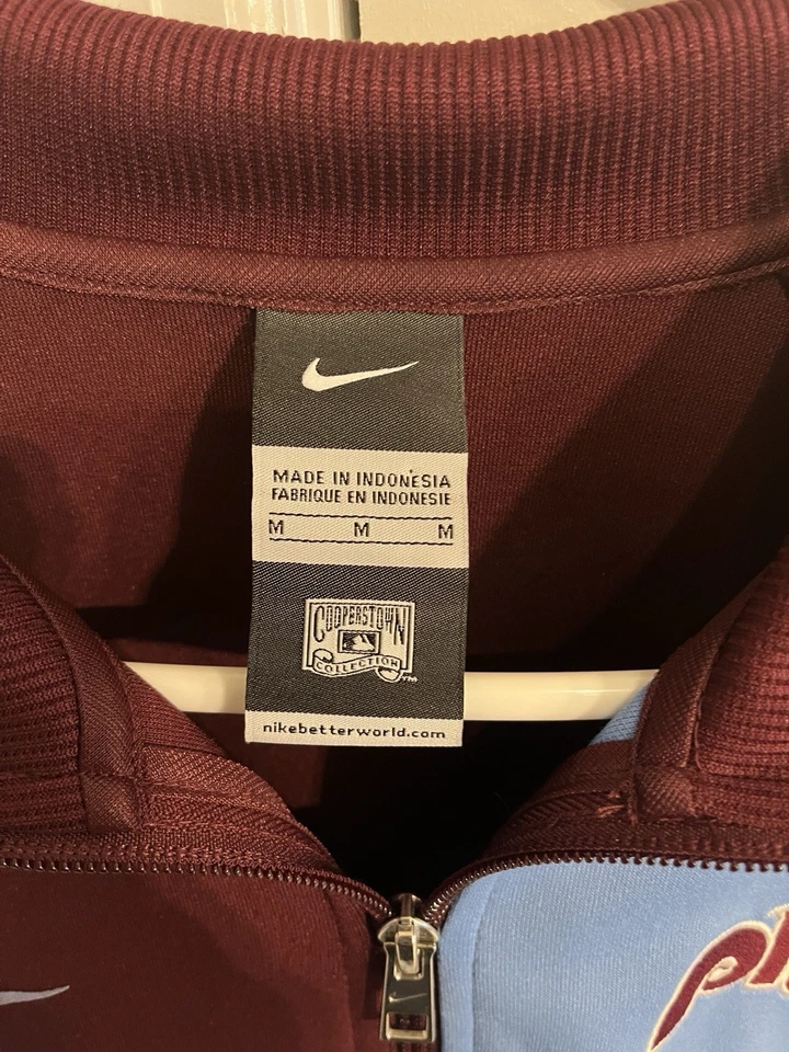 Youth Size Medium Philadelphia Phillies Nike Full Zip Track Jacket - Image 3 of 4