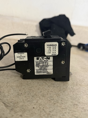 #ad #ad Eaton GHQ1020S 20A 1 Pole Circuit Breaker GHQ Shunt Trip $29.99