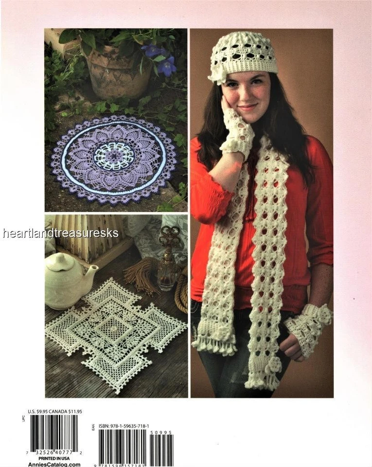 Beautiful Bullions Annie's Crochet Pattern Book 8 Designs + How to Stitch Guide - Image 2 of 4