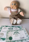 Cabbage Patch Doll 1982 Vintage Coleco Signed Xavier Roberts Birth Cert Shoes
