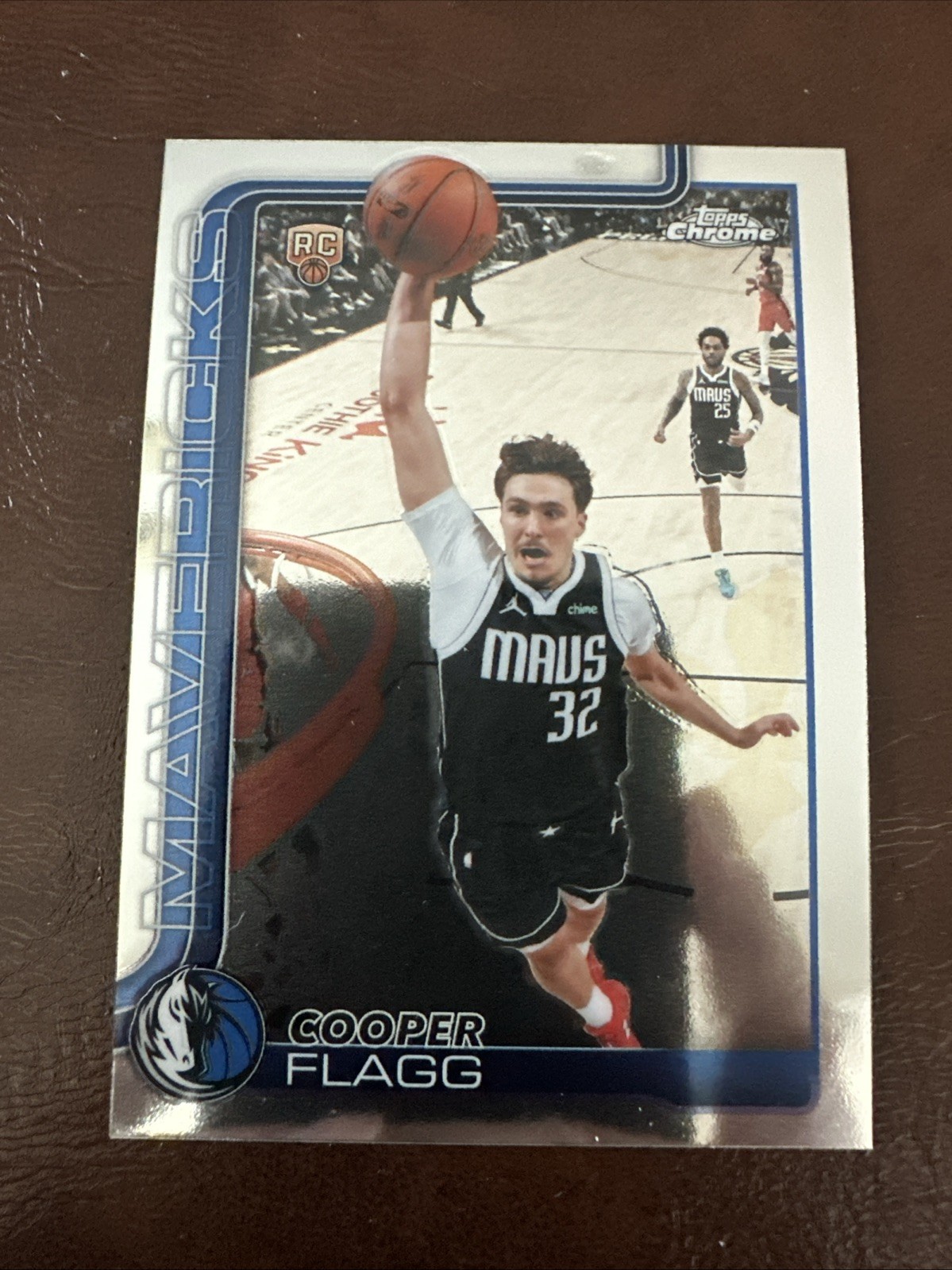 2026 Topps Chrome Update Cooper Flagg #151 Rookie (RC) Dallas Mavericks