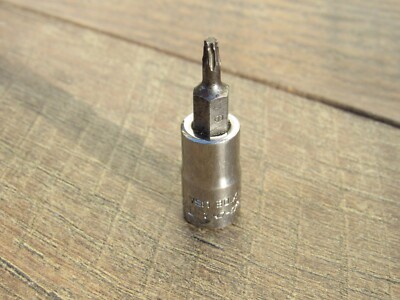 SNAP ON TTX10E T-10 1/4'' DRIVE CHROME NEW LOGO TORX  BIT DRIVER SOCKET T10 T 10