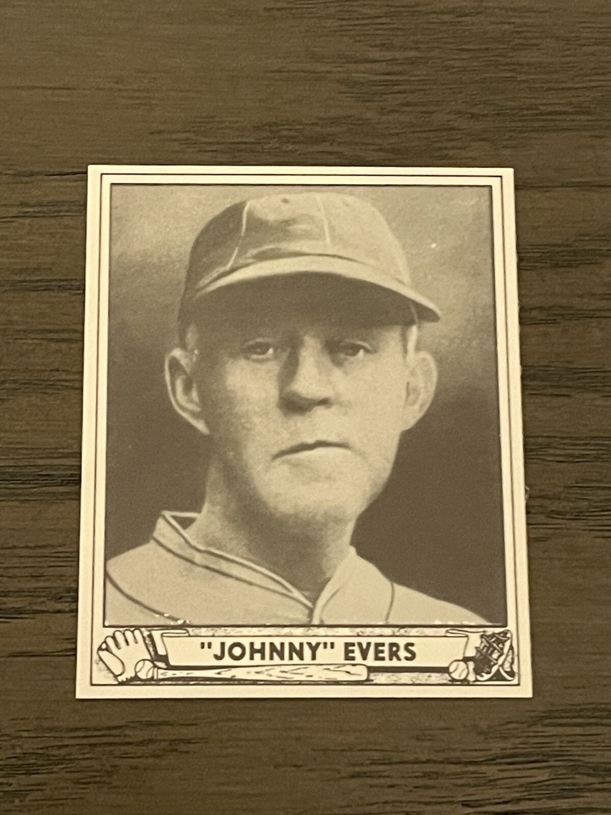 1986 CCC 1940 Play Ball Reprint Johnny Evers #174 Chicago Cubs