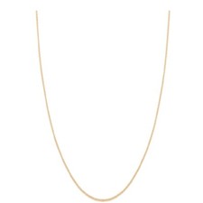 Men Women's 18K Yellow Gold Filled 22" 1.2mm Thin Curb Link Chain Necklace Q819G