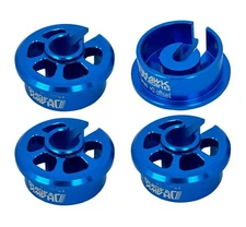 Dhawk Aluminum 13mm Shock Spring Cups +0mm For Team Associated RC10B6.4 B74.2 B7