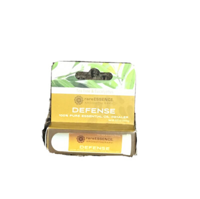 rare ESSENCE Aromatherapy 100% Pure Essential Oil Nasal Inhaler DEFENSE Tea Tree
