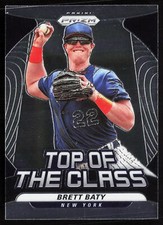 2020 Panini Prizm Top of The Class Brett Baty #TOC-12 New York Mets