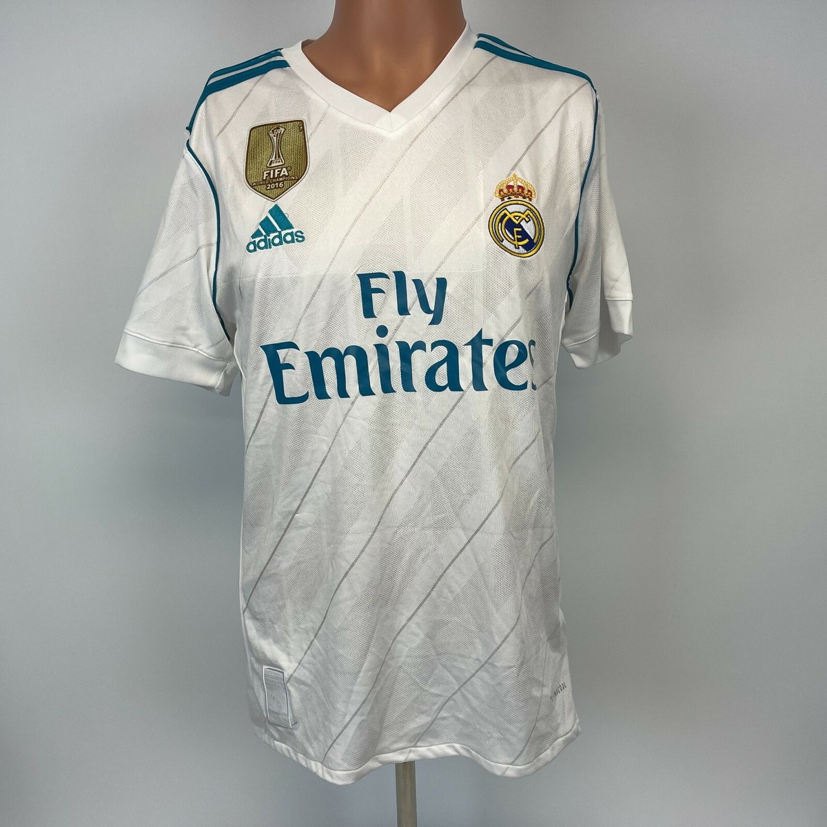 Adidas Real Madrid CF Clima Cool Soccer Jersey 2016 FIFA