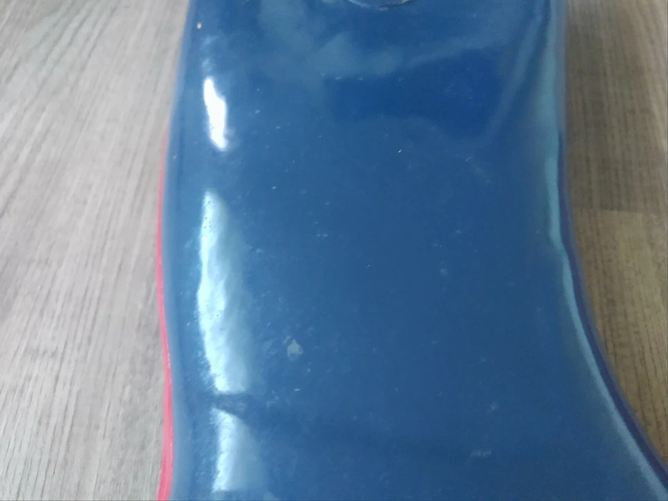 Женские дождевики Nautica Saybrook темно-синие красно-белые резиновые и кожаные размер 7 - Изображение 4 из 4