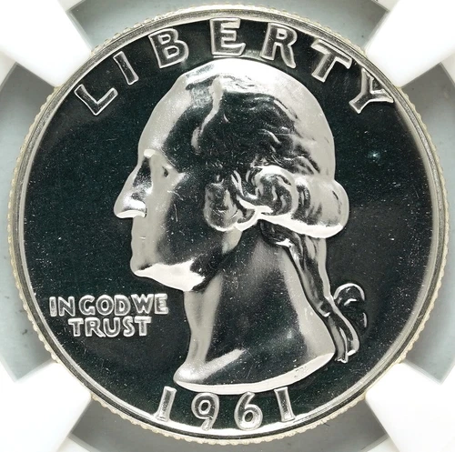 1961 (P) Washington Quarter NGC PF-67